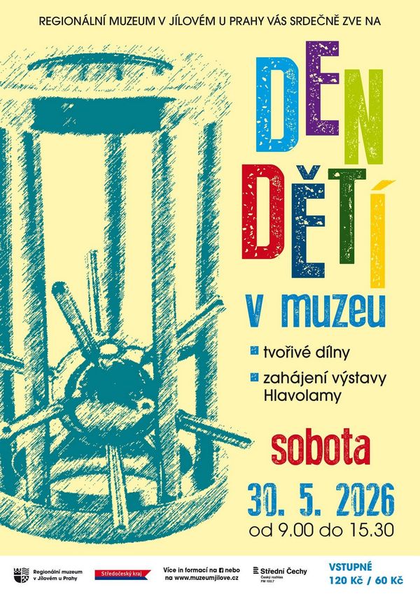 Den d�t� v muzeu - zah�jen� v�stavy Hlavolamy (J�lov� u Prah